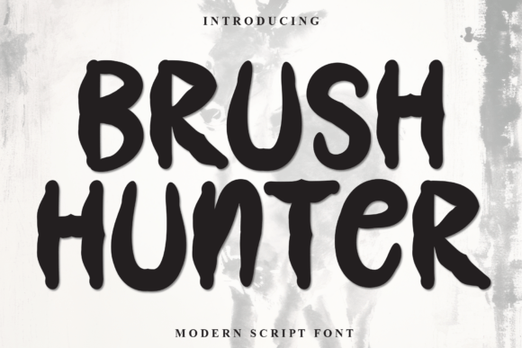 Brush Hunter Font: A Designer’s Take on Casual Branding