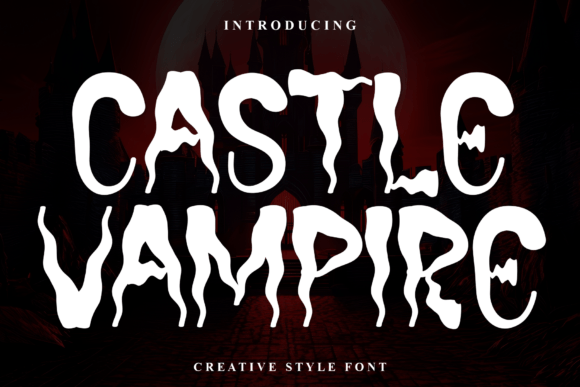 Castle Vampire Font: Friendly Display Type for Digital Campaigns