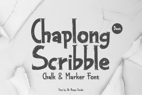 Chaplong Scribble Font for Engaging Marketing Visuals