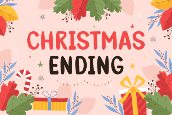 Christmas Ending Font Review: Festive Display Type for Holiday Branding