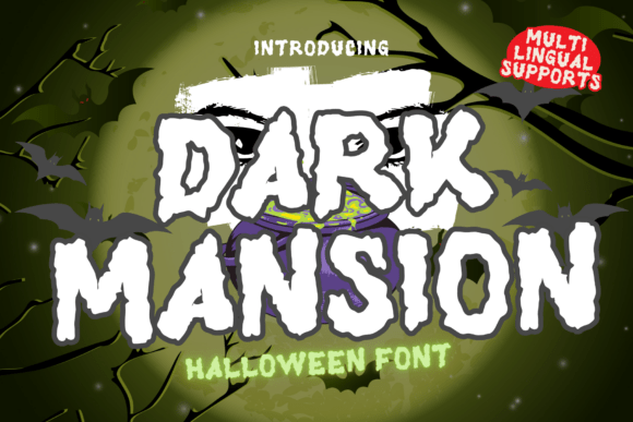Dark Mansion Font: A Web Designer’s Layout Test