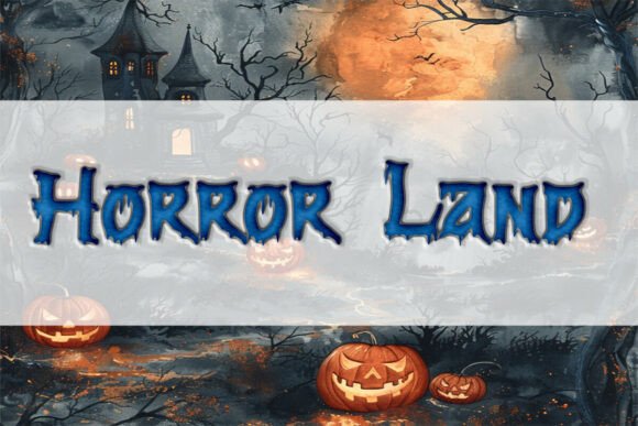 Horror Land Font: Elevating Spooky Marketing Visuals