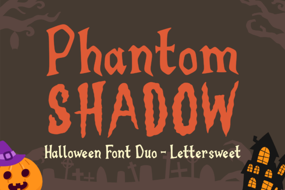Phantom Shadow Font: Elevating Halloween Campaign Visuals