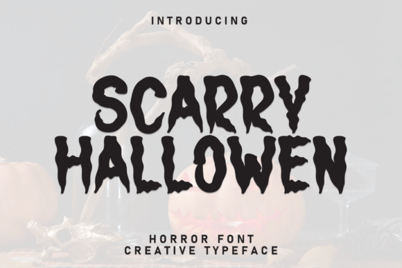 Scarry Hallowen Font: Friendly Branding for Small Business