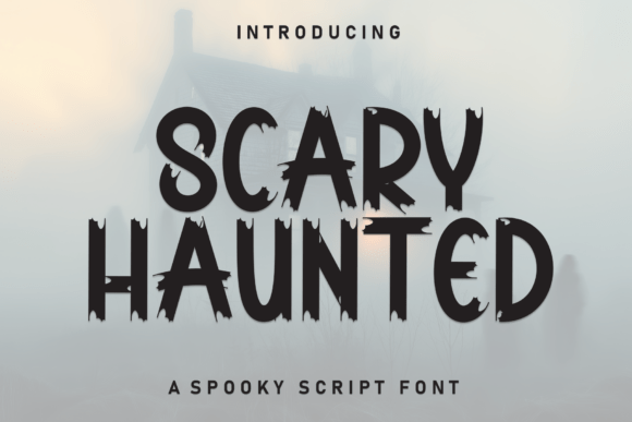 Scary Haunted Font: Friendly Display Type for Makers