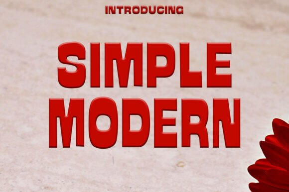 Simplemodern Font Review for Web Design Layouts
