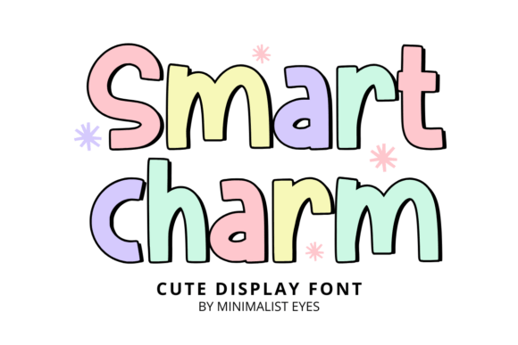 Smart Charm Font: A Bold Display Typeface for Branding