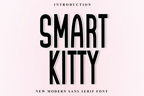 Smart Kitty Font: A Friendly Typeface for Small Business Branding