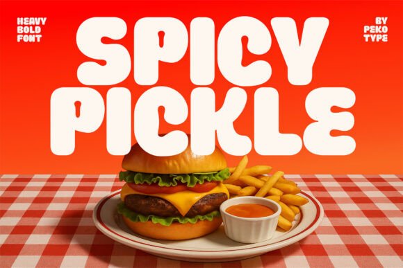 Spicy Pickle Font Review for Bold Web Design