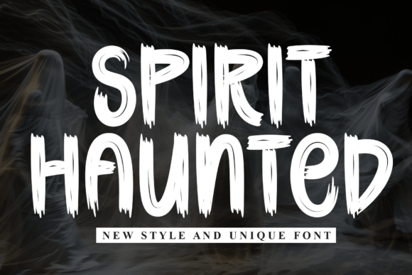 Spirit Haunted Font: A Display Typeface for Editorial Warmth