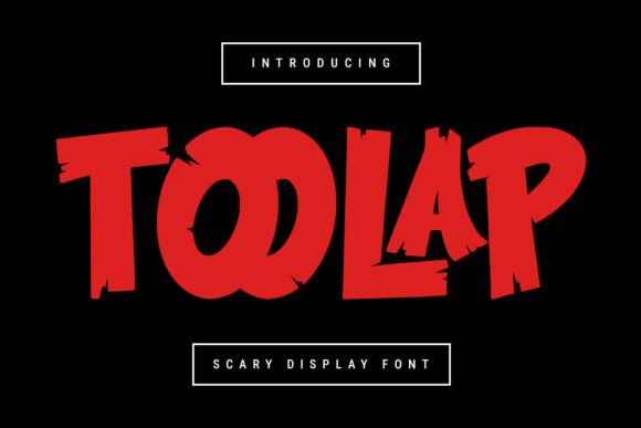 Toolap Font: Elevate Horror Marketing Visuals